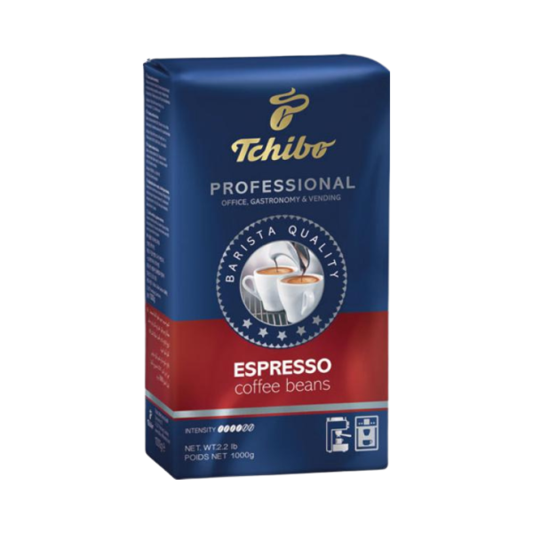Tchibo Professional Espresso, 5* Barista-Qualität, Ganze Bohne, 1kg